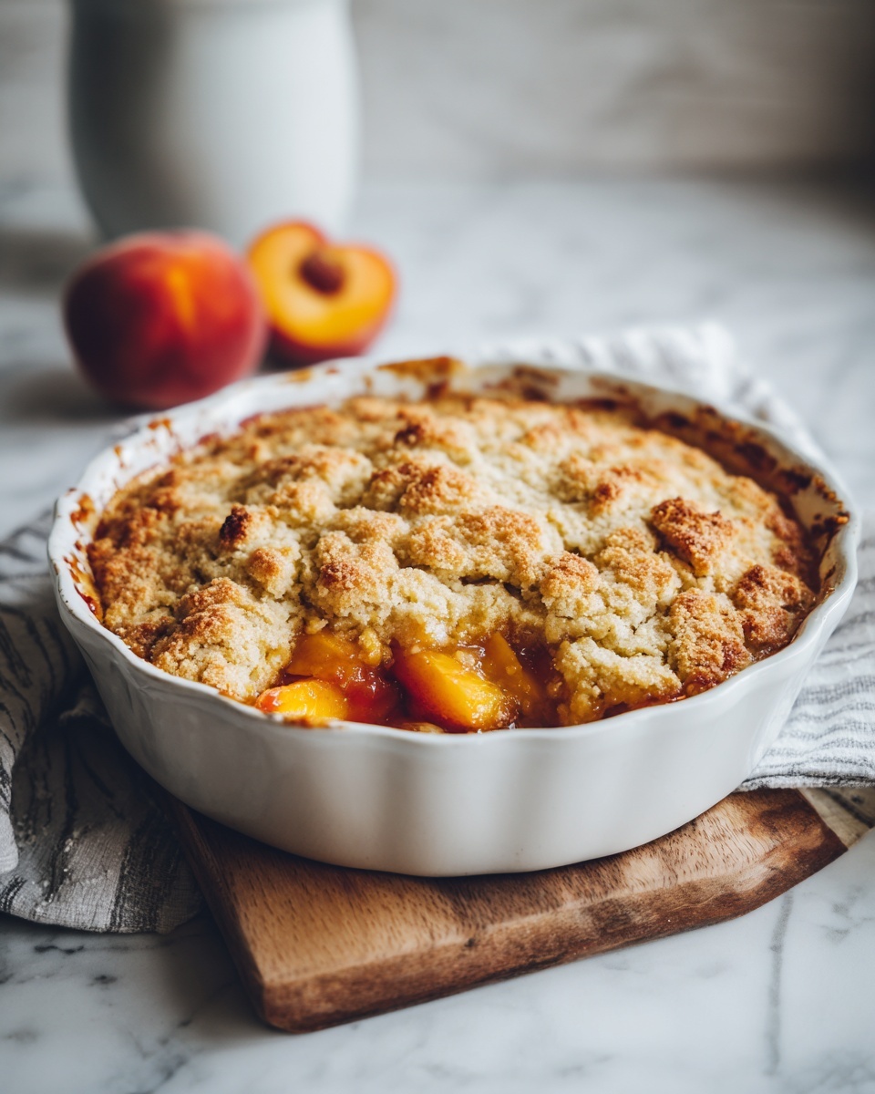 Gluten-Free Peach Cobbler Recipe - Recipe Image