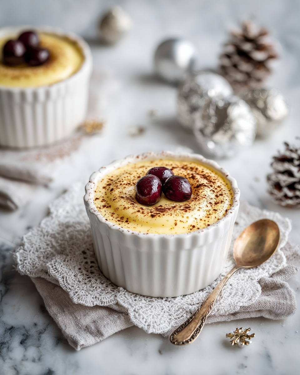 Homemade Eggnog Pudding Recipe - Recipe Image
