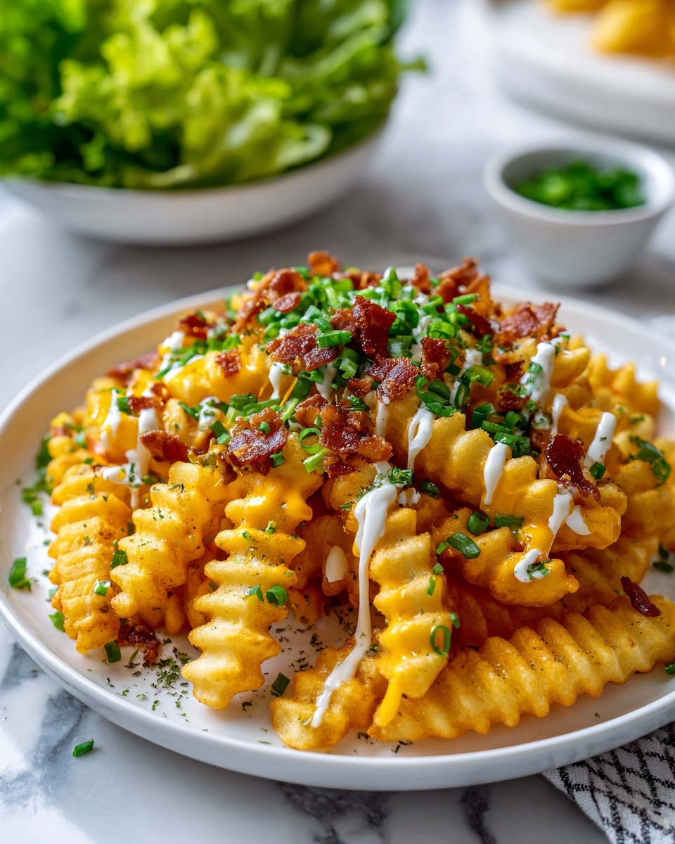Cheesy Loaded Fries: The Ultimate Guide to Deliciousness Recipe - Recipe Image