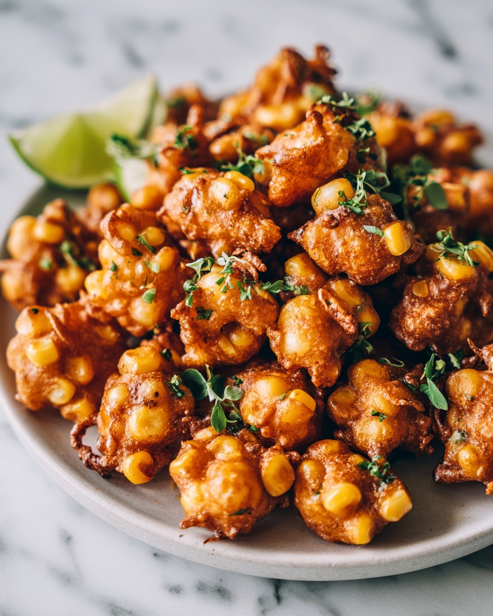 Mexican Street Corn Fritters Recipe - Recipe Image