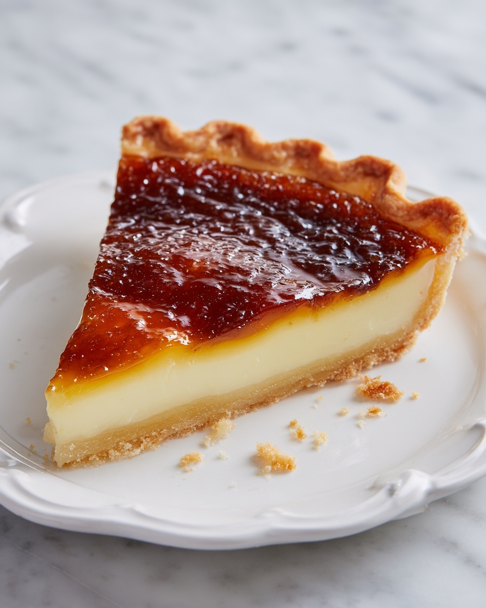 Creme Brulee Pie Recipe - Recipe Image