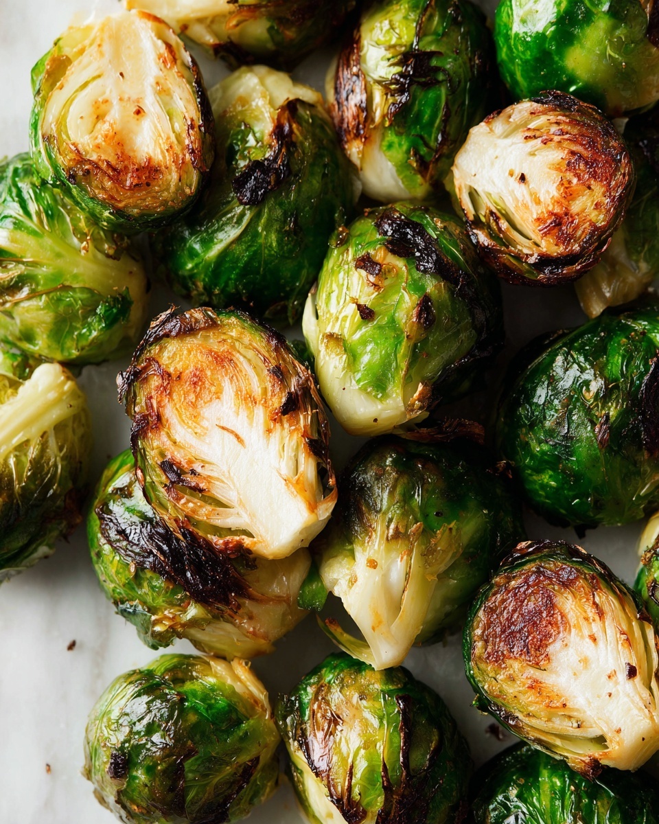 Roasted Brussels Sprouts with Balsamic and Optional Toppings Recipe - Recipe Image