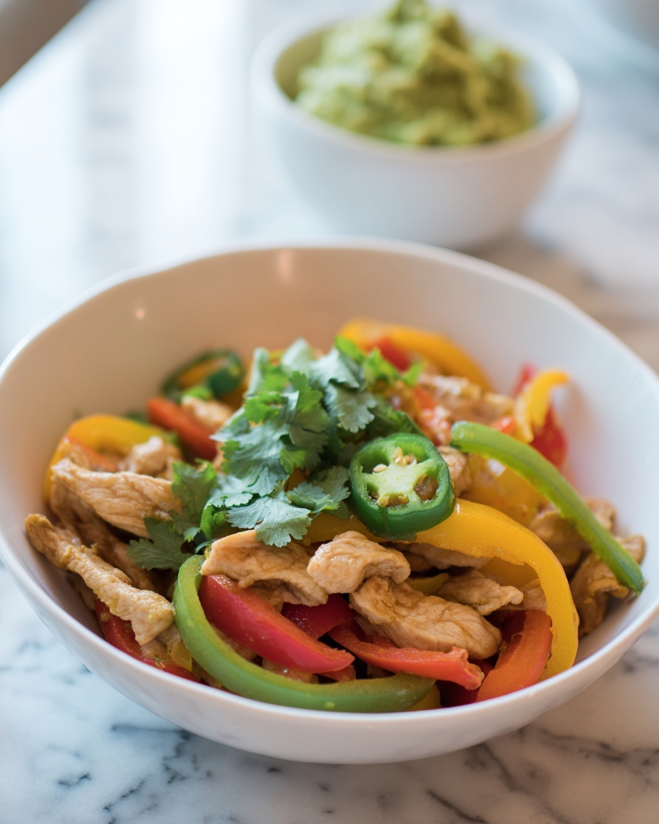 One-Pan Chicken Fajitas Recipe - Recipe Image
