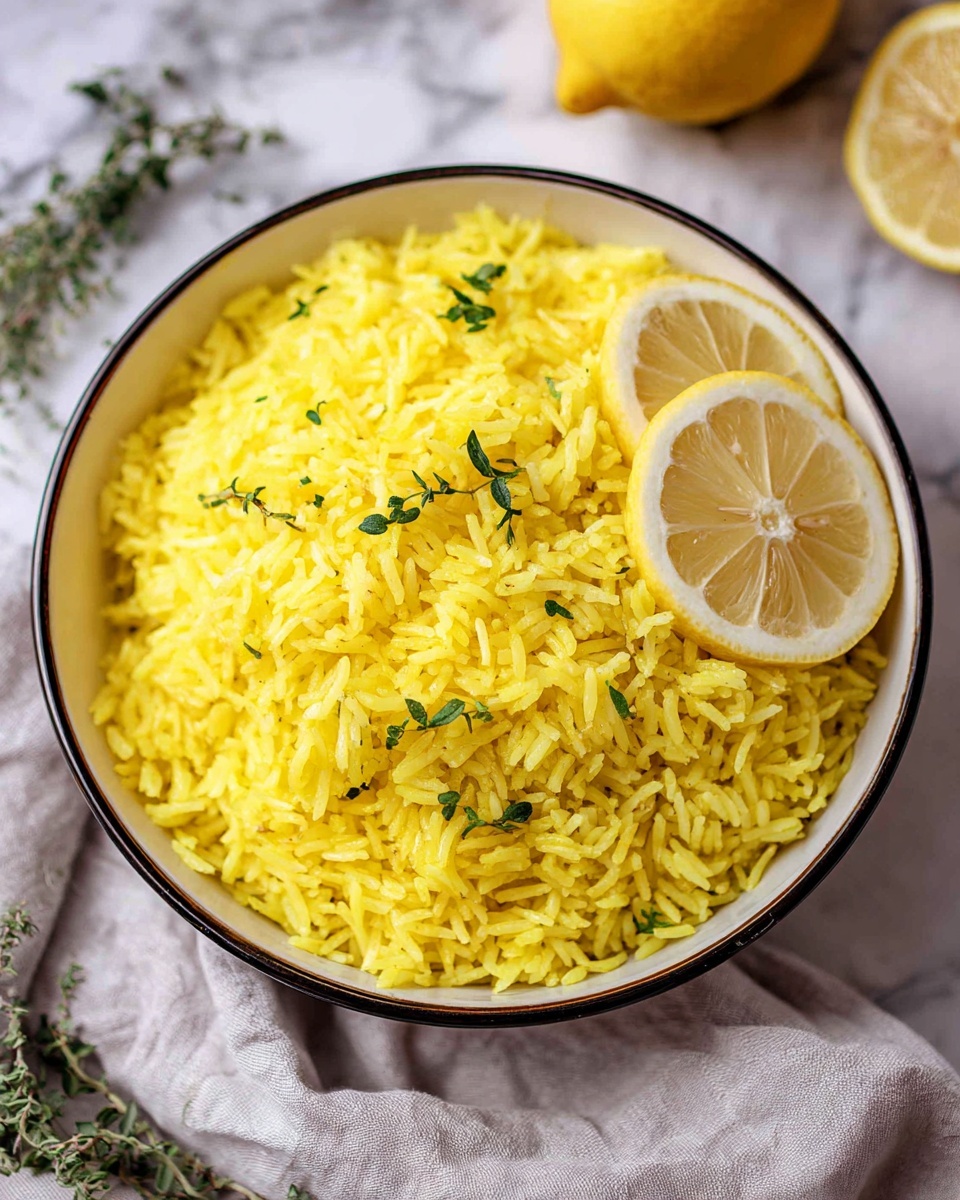 Easy and Delicious Lemon Rice Recipe - Recipe Image