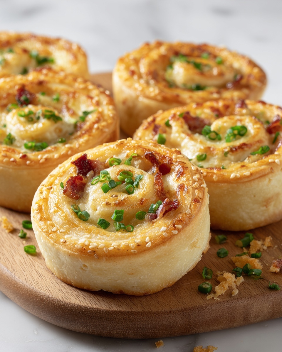 Jalapeño Popper Stuffed Rolls Recipe - Recipe Image