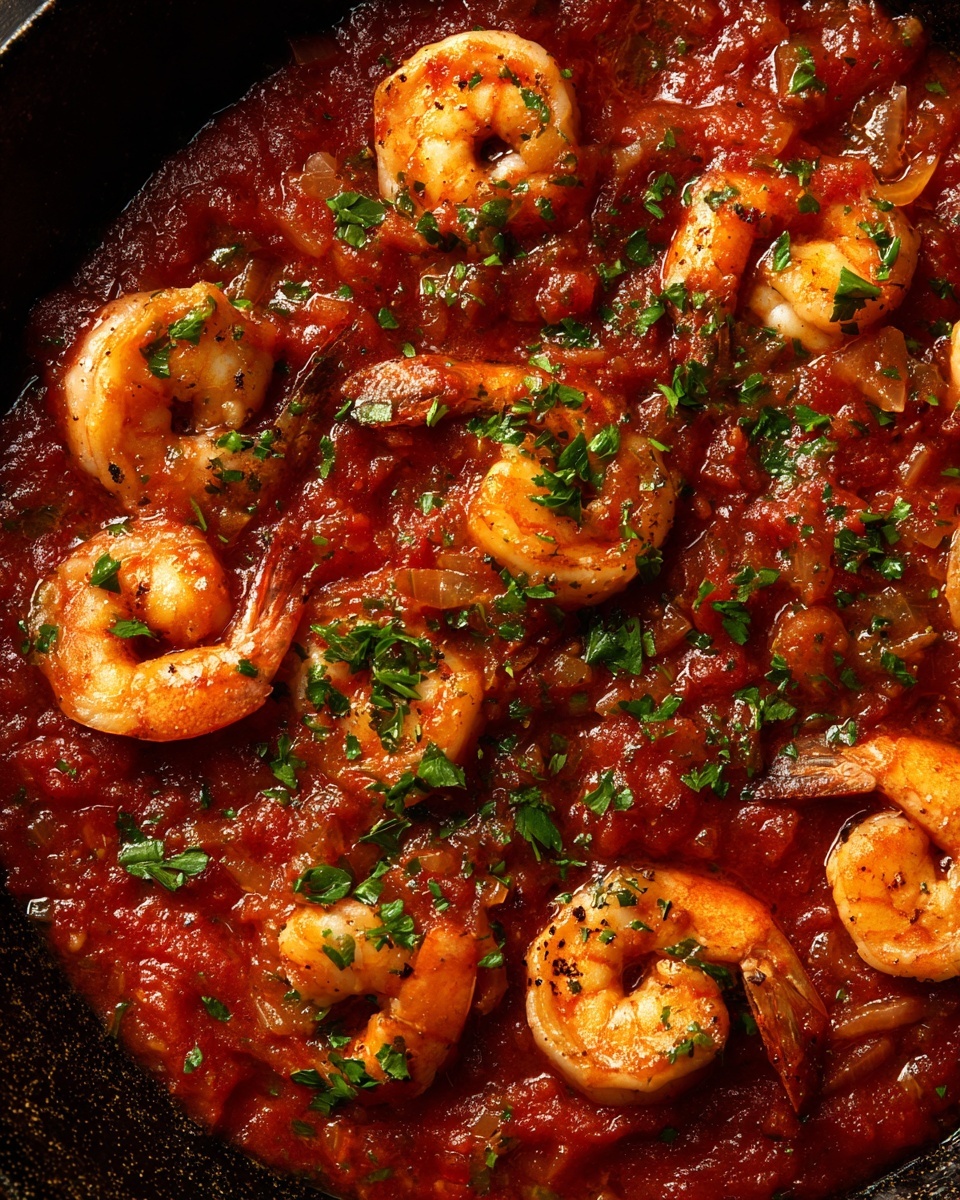 Garlic Shrimp in Tomato Sauce Recipe - Recipe Image