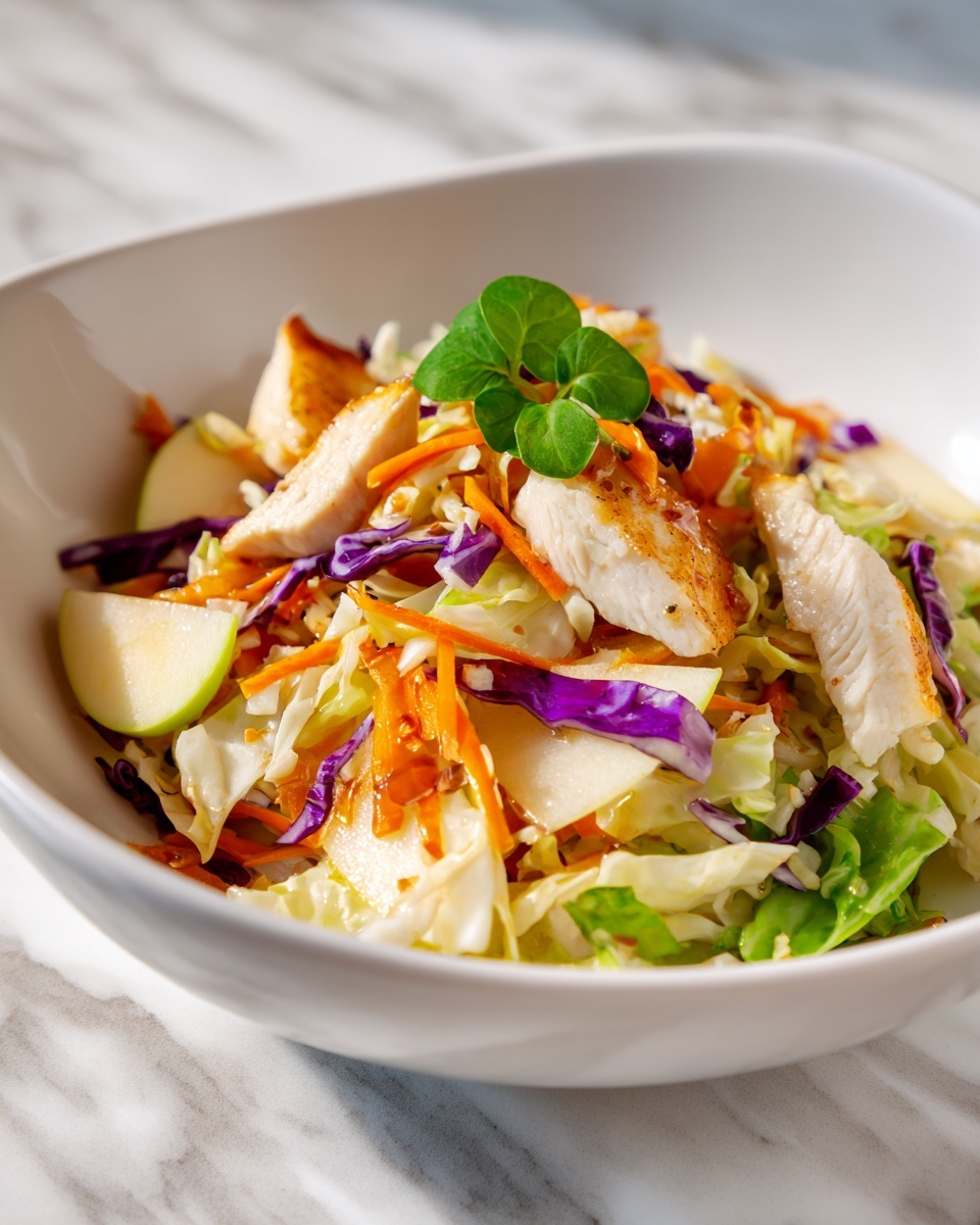 Chicken Apple Coleslaw Recipe - Recipe Image