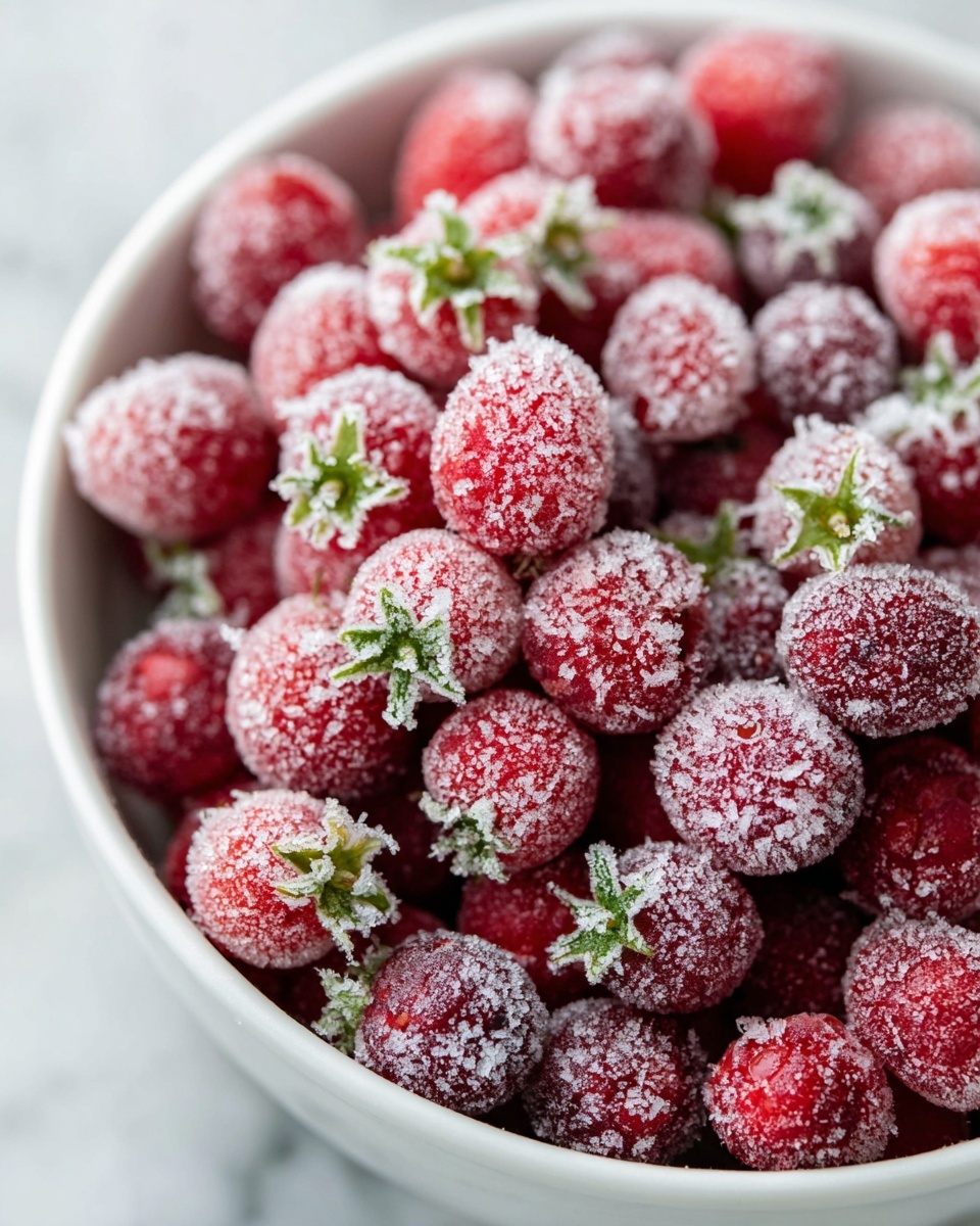 Pink Cotton Candied Grapes Recipe - Recipe Image