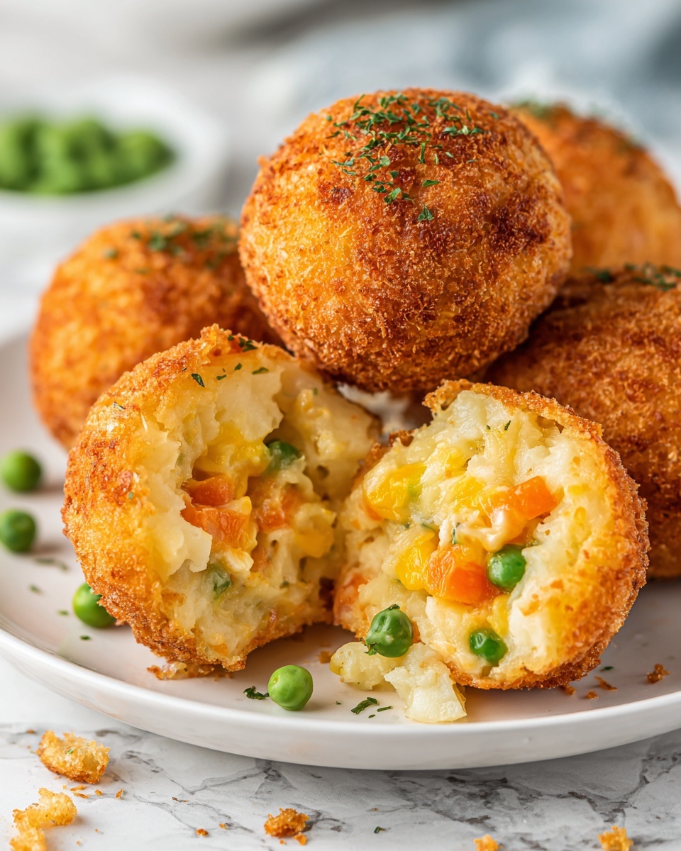 Chicken Pot Pie Croquettes Recipe - Recipe Image