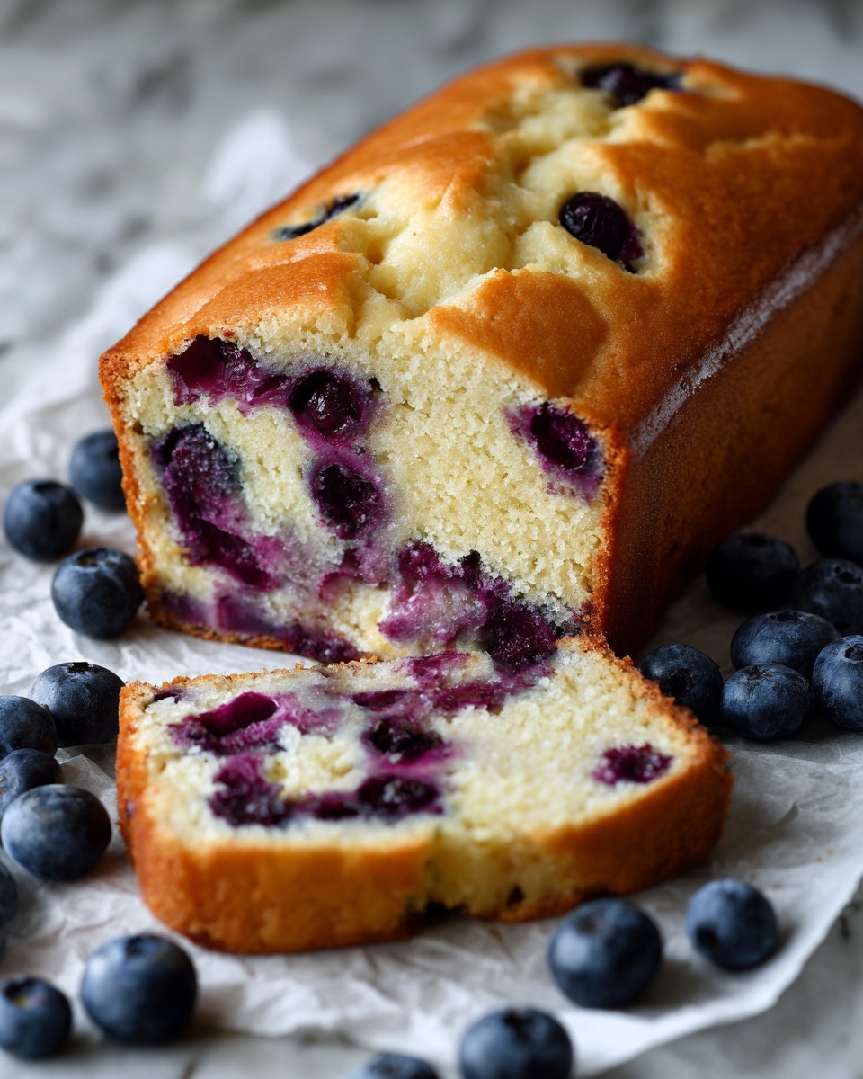 Blueberry Cream Cheese Bread Recipe - Recipe Image