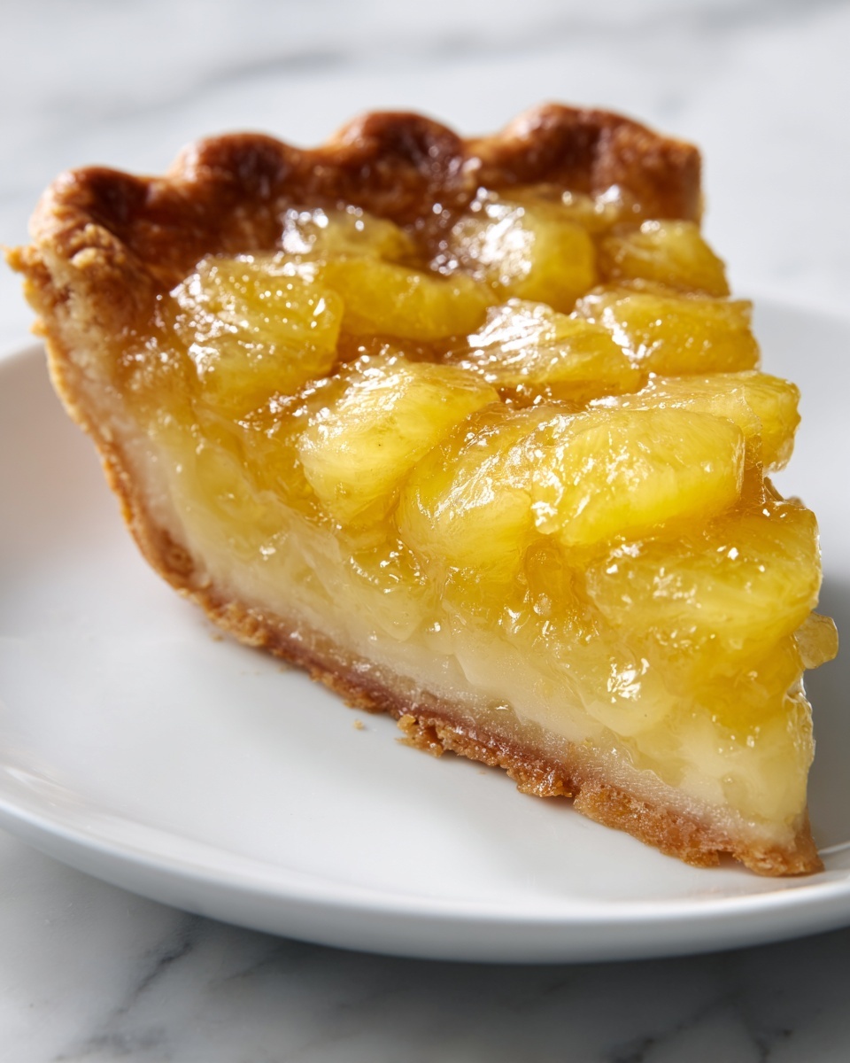 Southern Pineapple Pie Recipe - Recipe Image