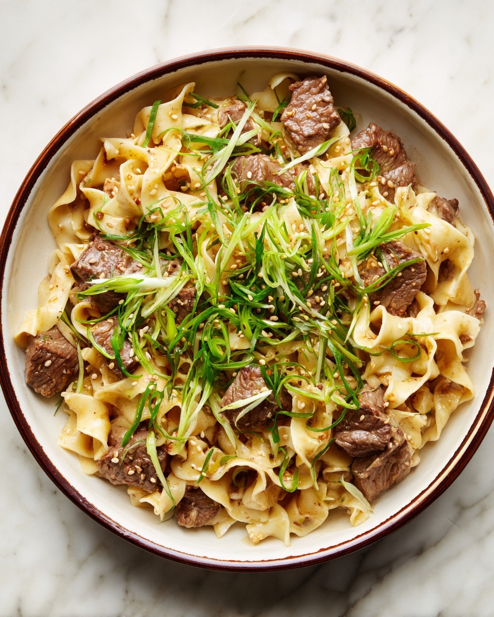 Cumin Lamb Noodles Recipe - Recipe Image