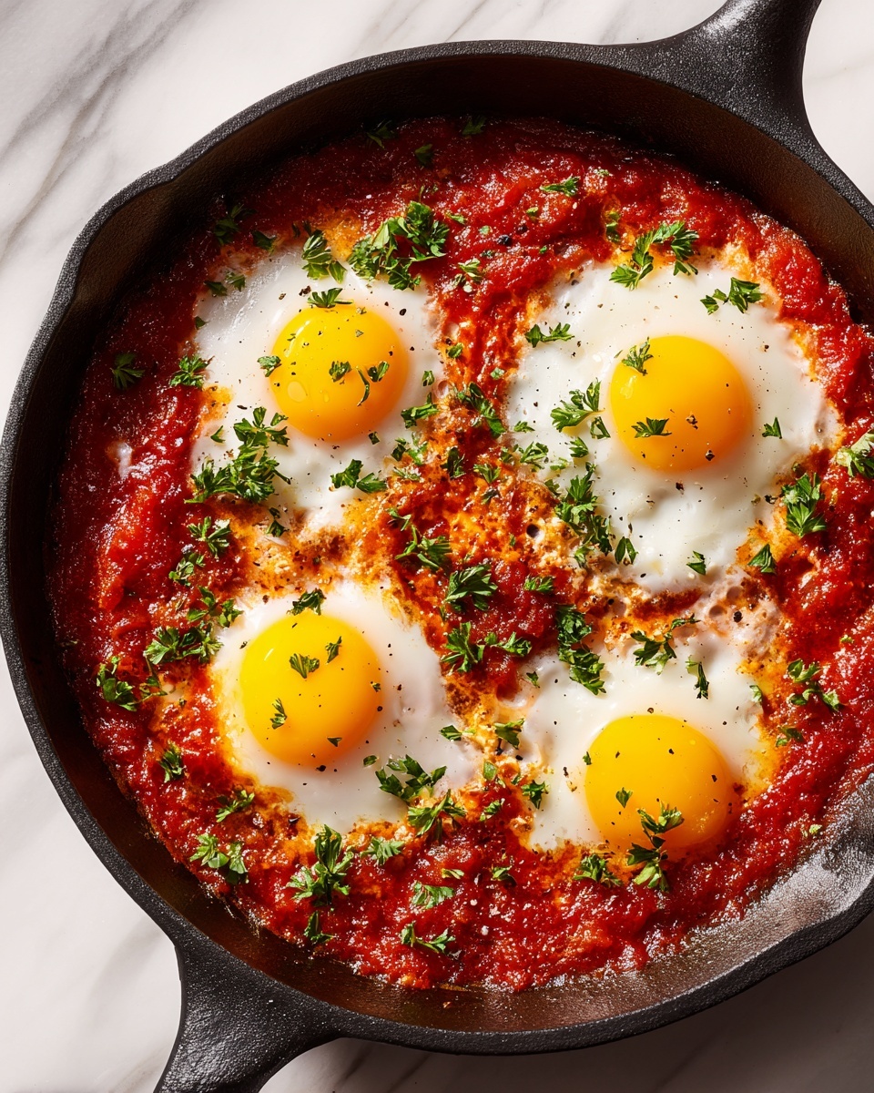 Pumpkin Shakshuka (Baked Eggs in Tomato Stew) Recipe - Recipe Image