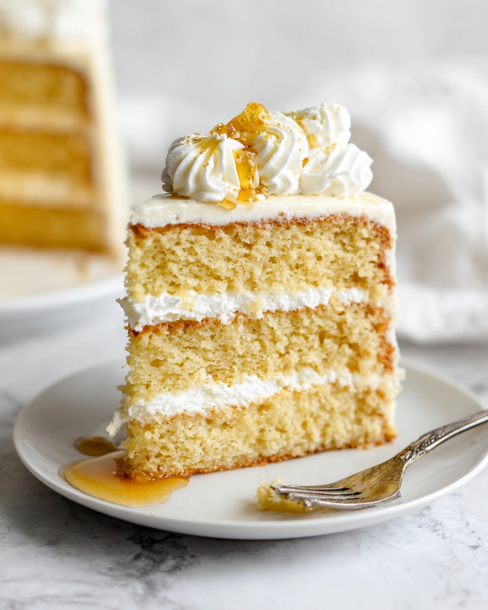 Cornbread Cake with Whipped Honey Butter Recipe - Recipe Image