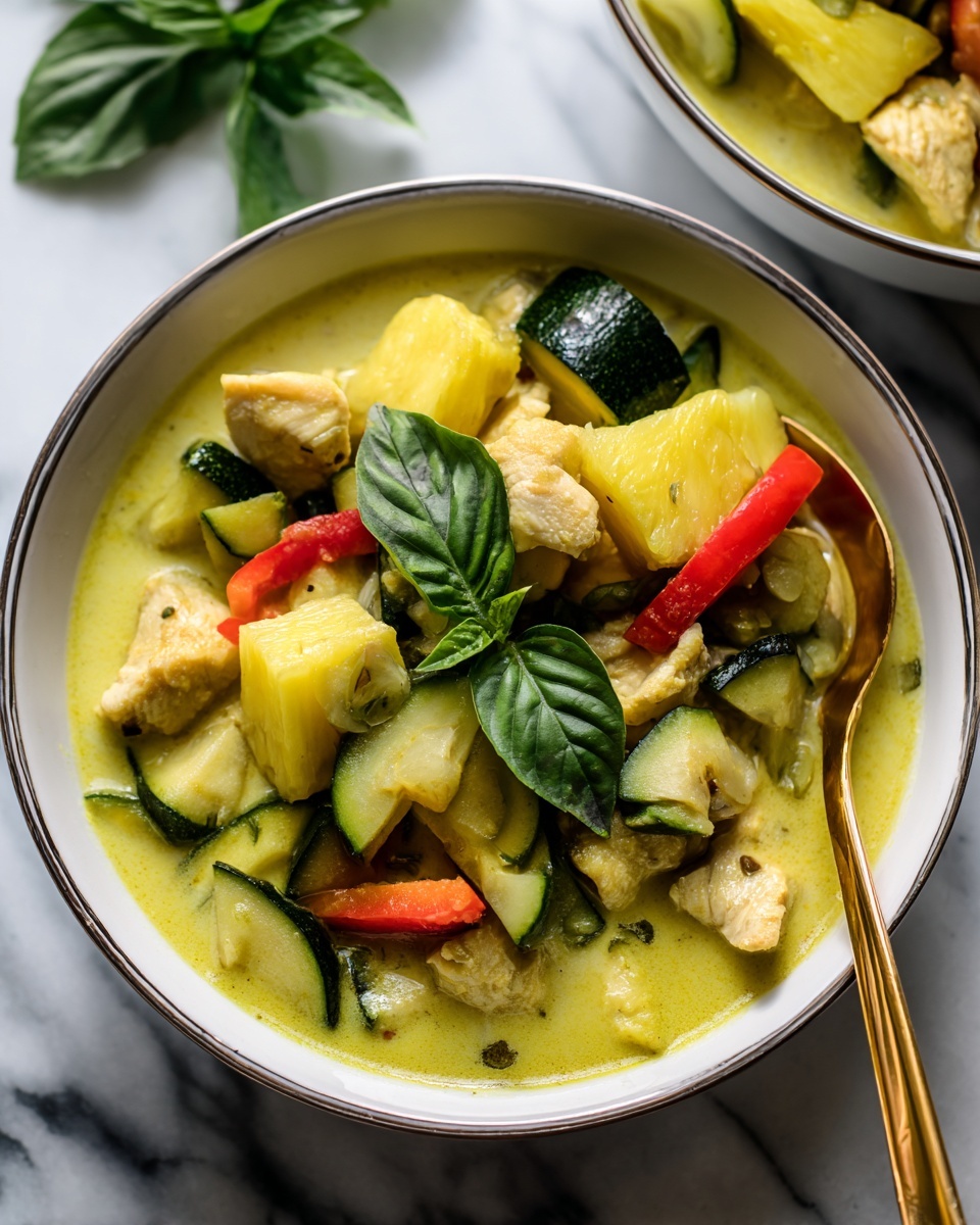 Thai Pineapple Chicken Curry Recipe - Recipe Image