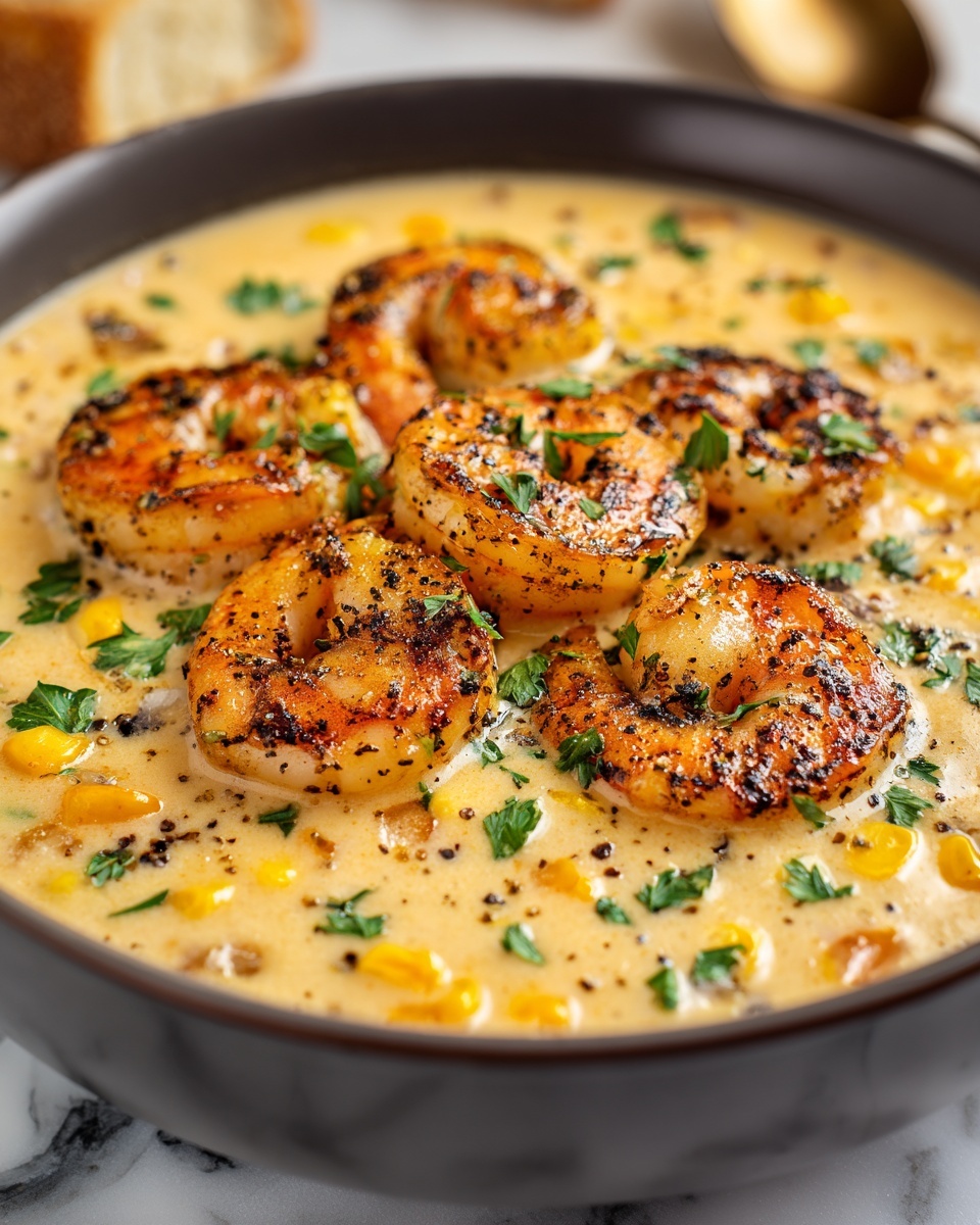 Shrimp and Corn Bisque: A Creamy, Delicious Recipe - Recipe Image