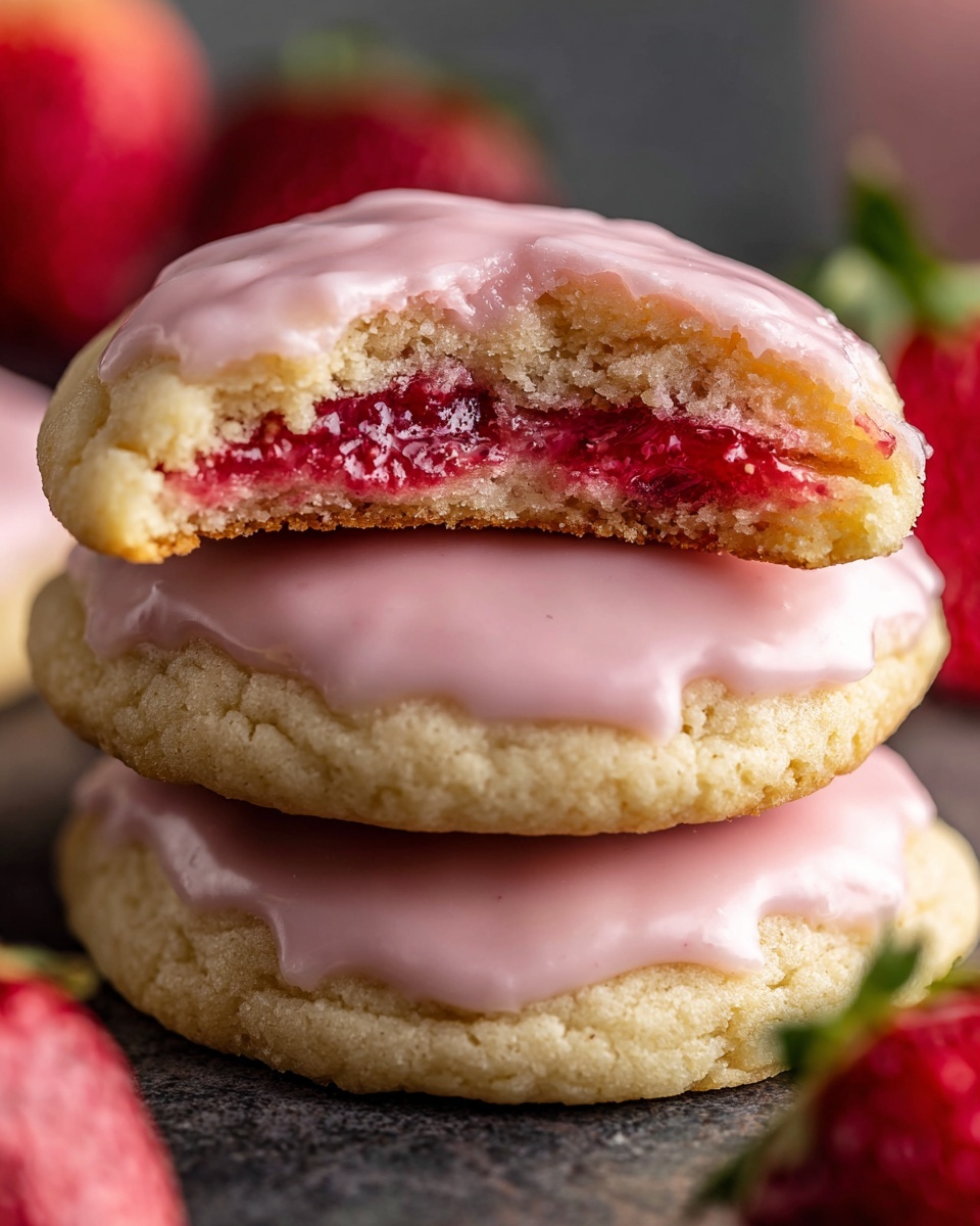 Irresistible Strawberry Cheesecake Cookies Recipe - Recipe Image
