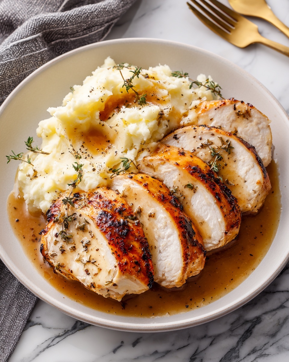 Crockpot Lemon Herb Turkey Breast with Vegetables and White Wine Recipe - Recipe Image