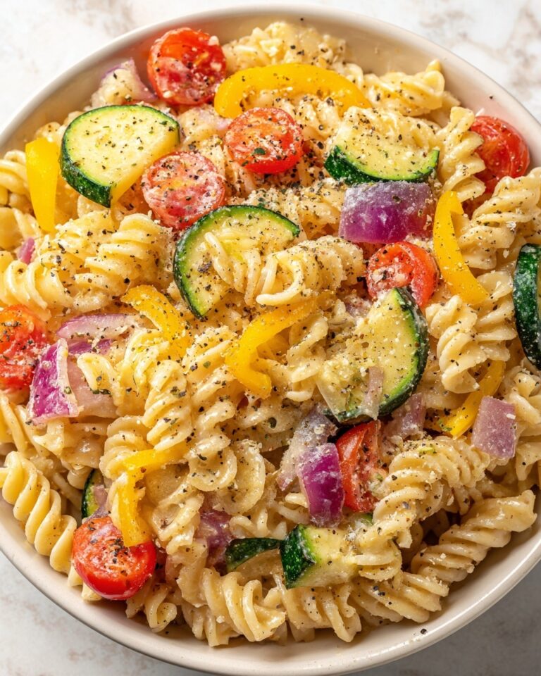 Feta & Roasted Veggie Pasta Recipe