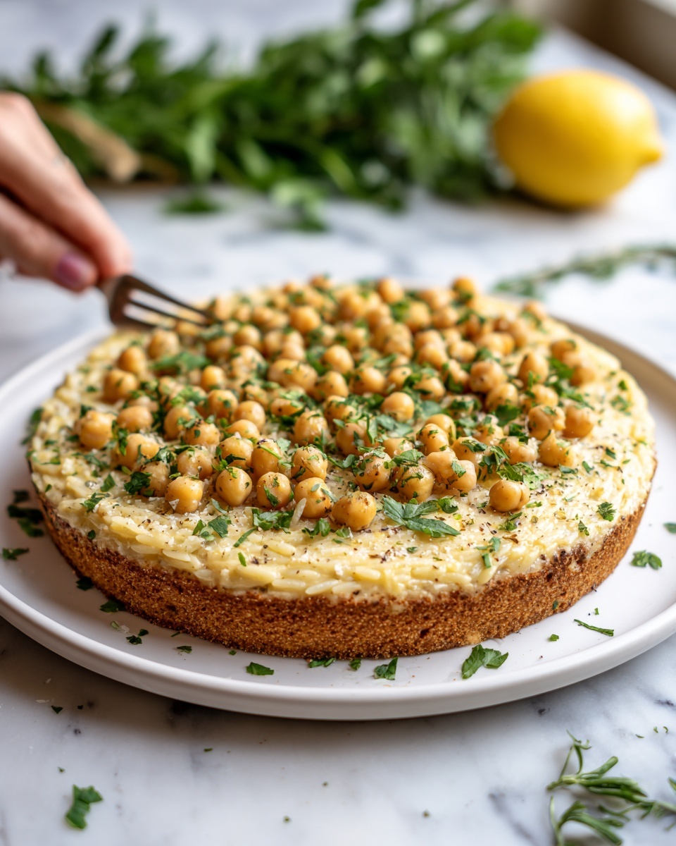 Zesty Orzo Pasta with Creamy Ricotta Recipe - Recipe Image
