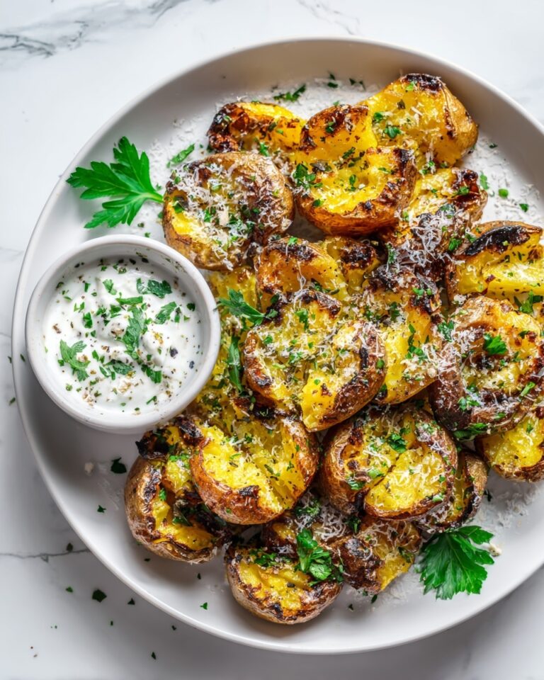 Crispy Smashed Potatoes Recipe
