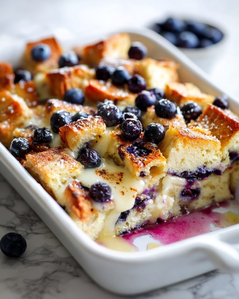 Blueberry Cream Cheese French Toast Casserole Recipe
