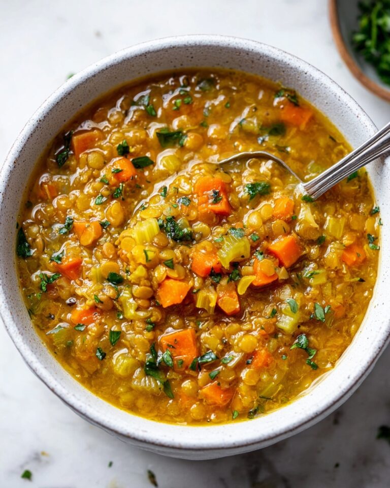 Veggie-Loaded Lentil Soup Recipe