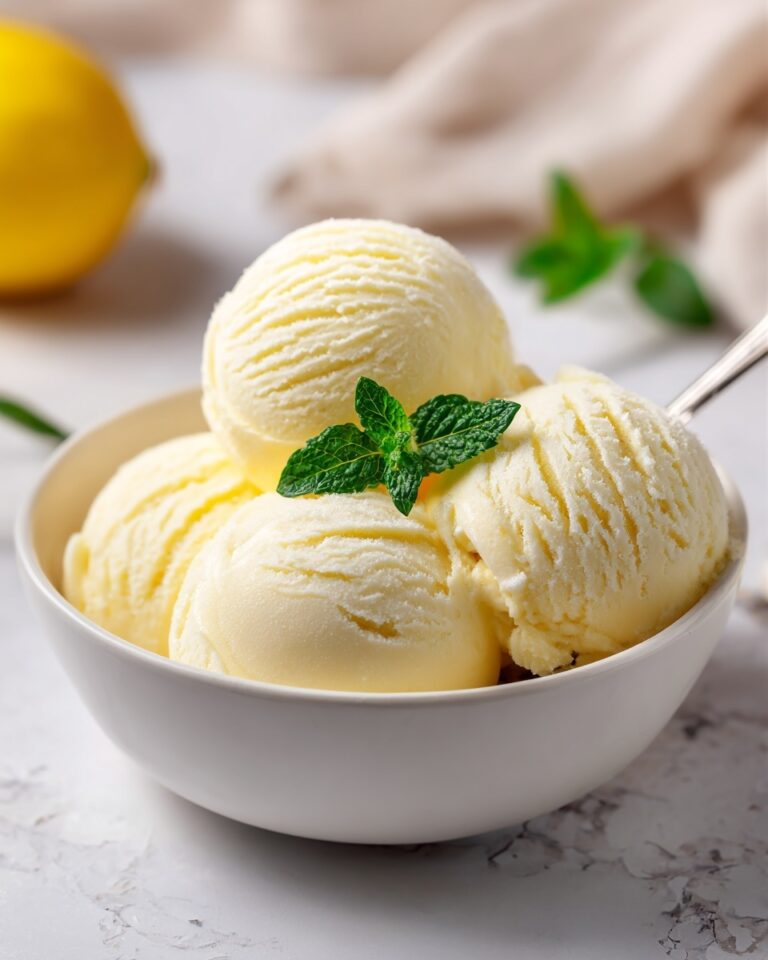 Lemon Sorbet Recipe