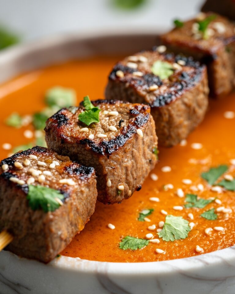 Thai Chicken Satay with Peanut Sauce Recipe