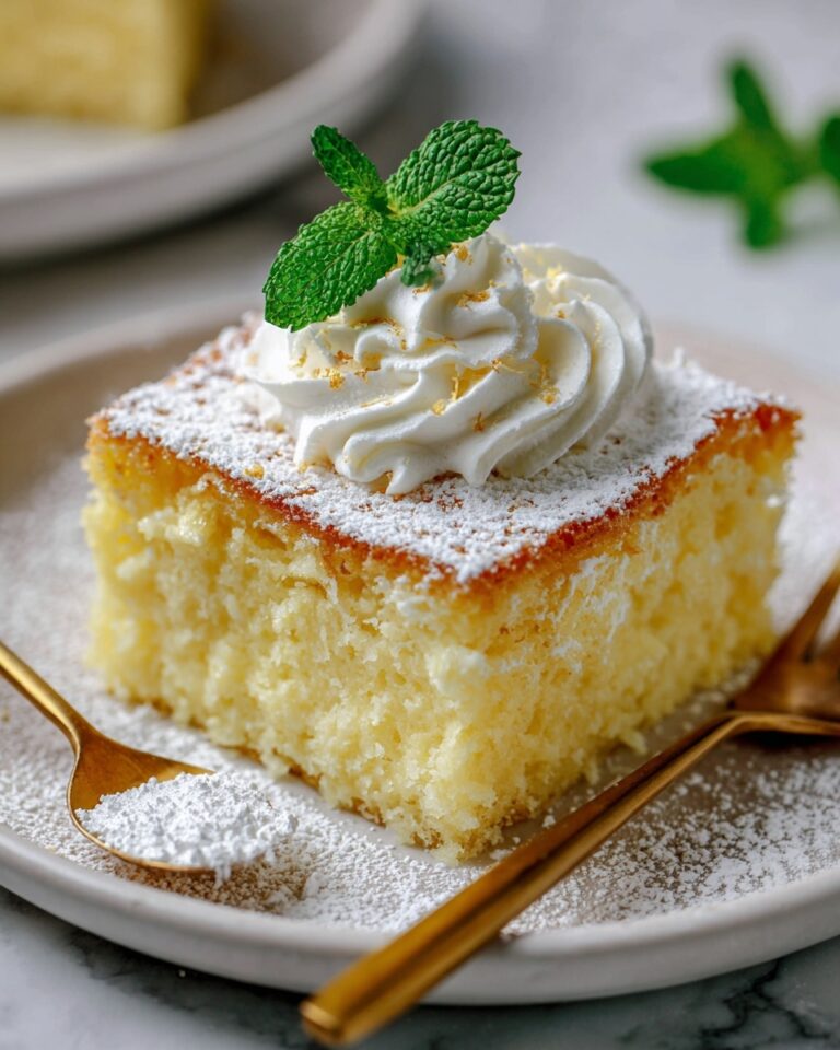 Light & Fluffy Yogurt Cloud Cake Recipe