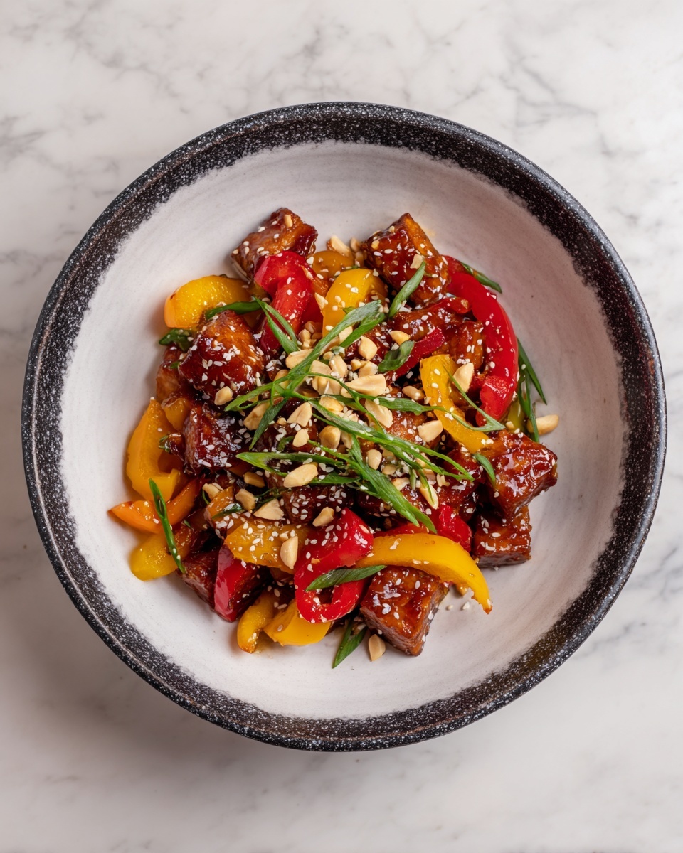 Vegan Cashew Tofu Recipe - Recipe Image