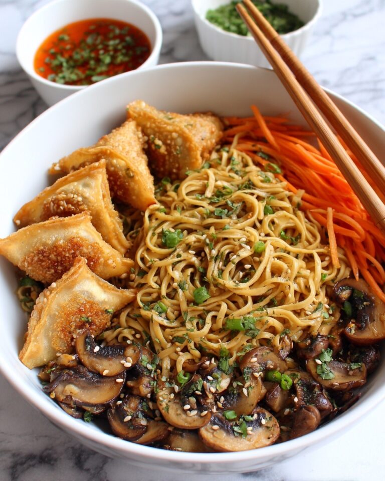 Potsticker Noodle Bowls Recipe