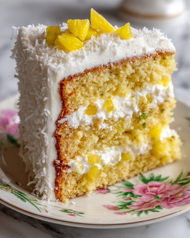 Pineapple and Coconut Dream Cake Recipe