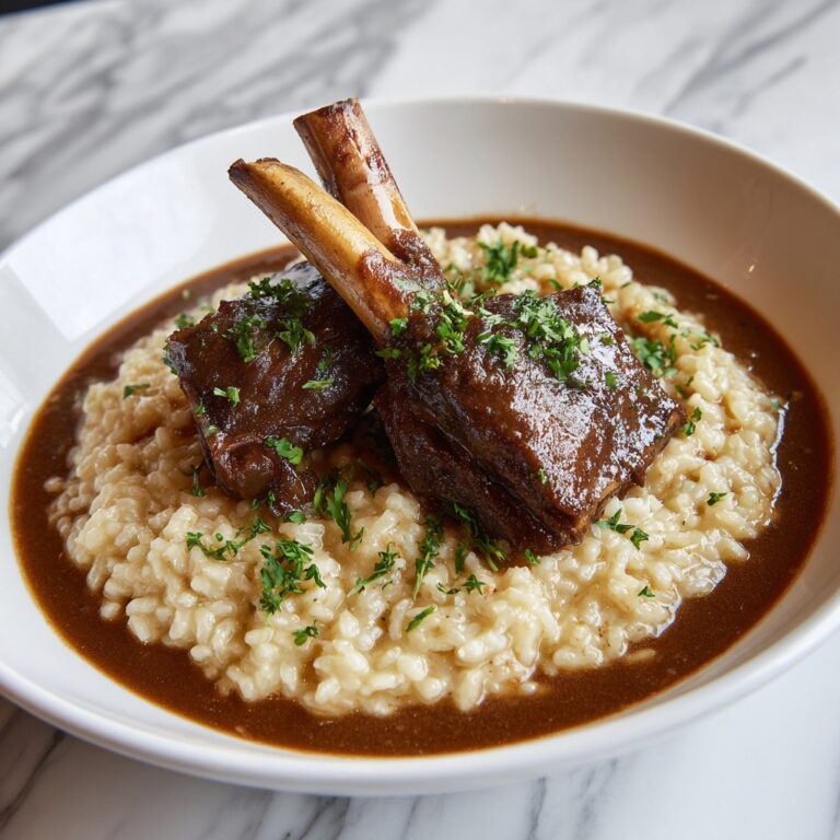 Braised Lamb Shanks in Red Wine with Root Vegetables Recipe