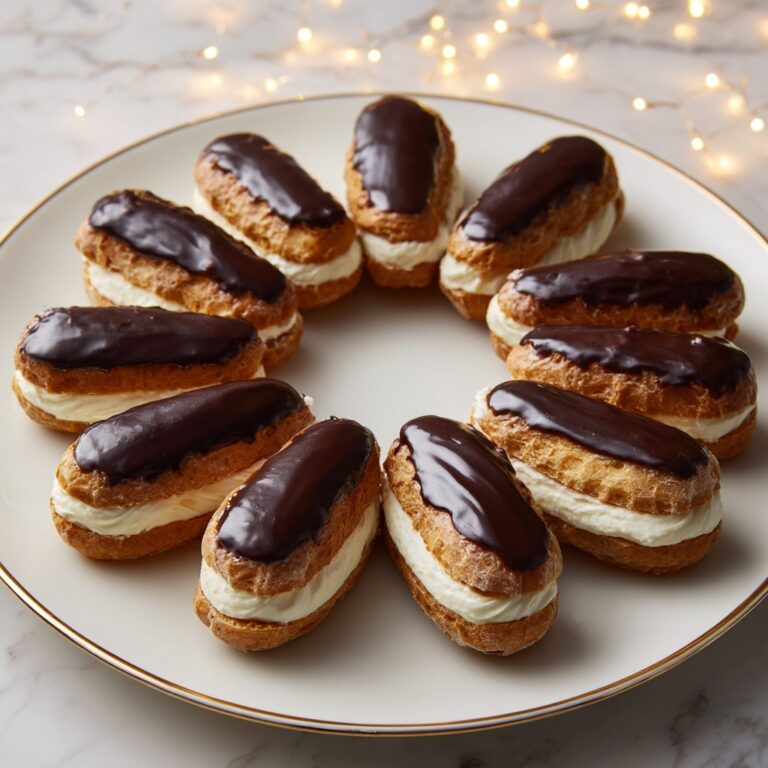 Mocha Éclairs Recipe