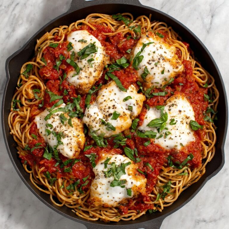One-Pot Chicken Parmesan Pasta Recipe