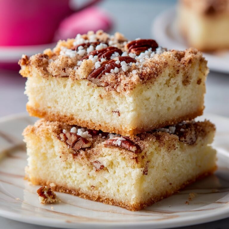Rhubarb Streusel Coffee Cake Recipe