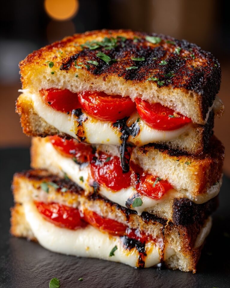 Grilled Vegetable and Halloumi Stack Recipe
