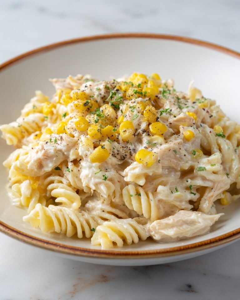 Creamy Chicken and Corn Pasta Recipe
