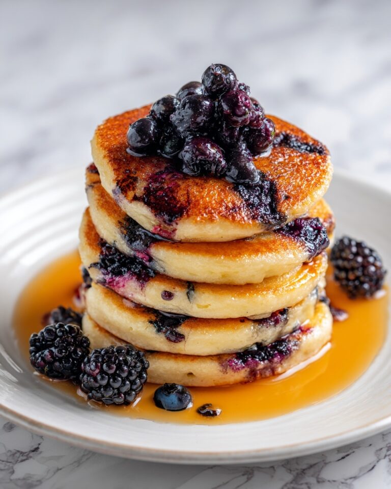 Blueberry Oatmeal Pancakes Recipe