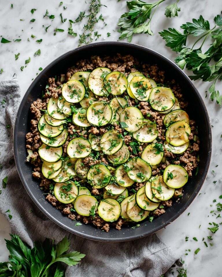 Ground Turkey and Zucchini Skillet Recipe