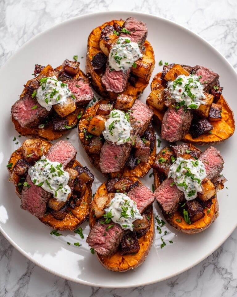 Garlic Bread Steak Bites Recipe