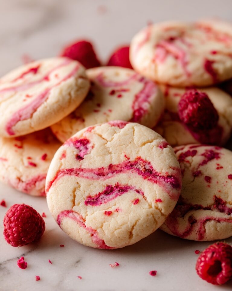 Soft and Chewy Raspberry Sugar Cookies Recipe