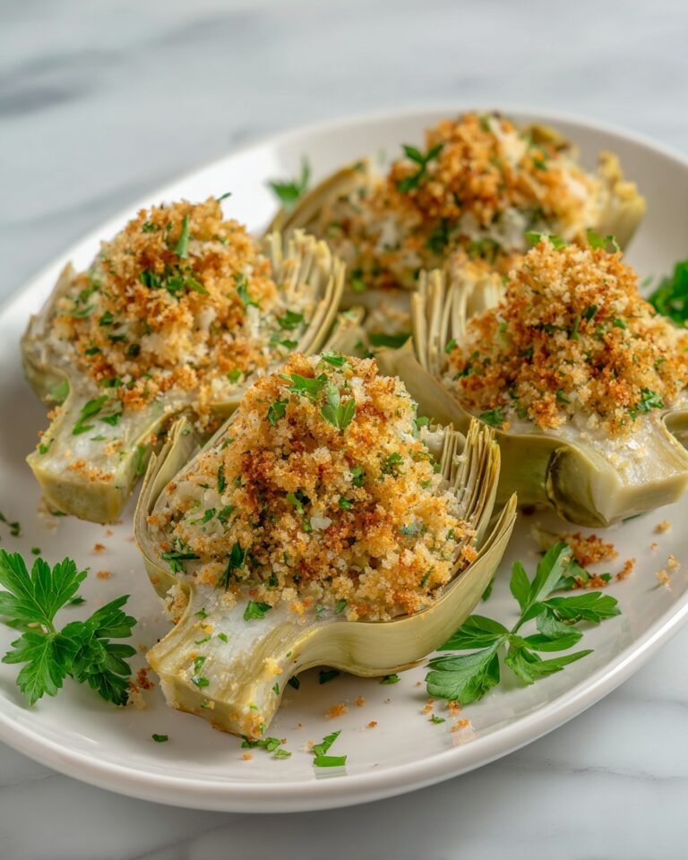 Crispy Parmesan Artichoke Hearts Recipe