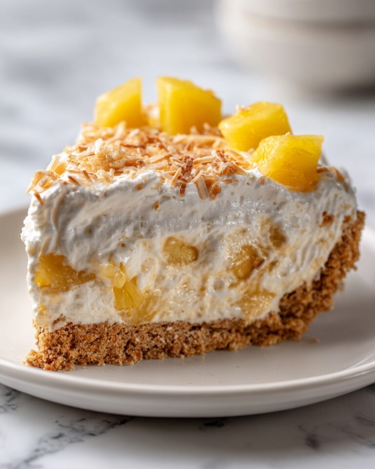 Tropical Pineapple Paradise Pie Recipe