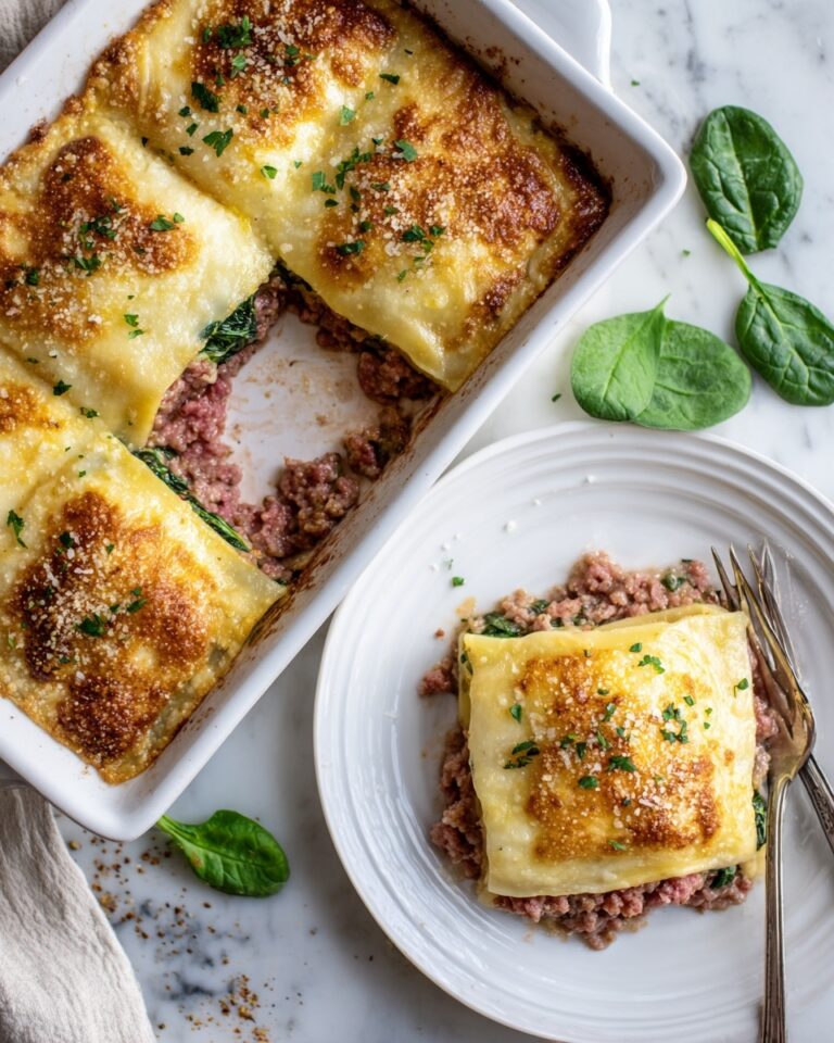 Salmon Spinach Lasagna Recipe