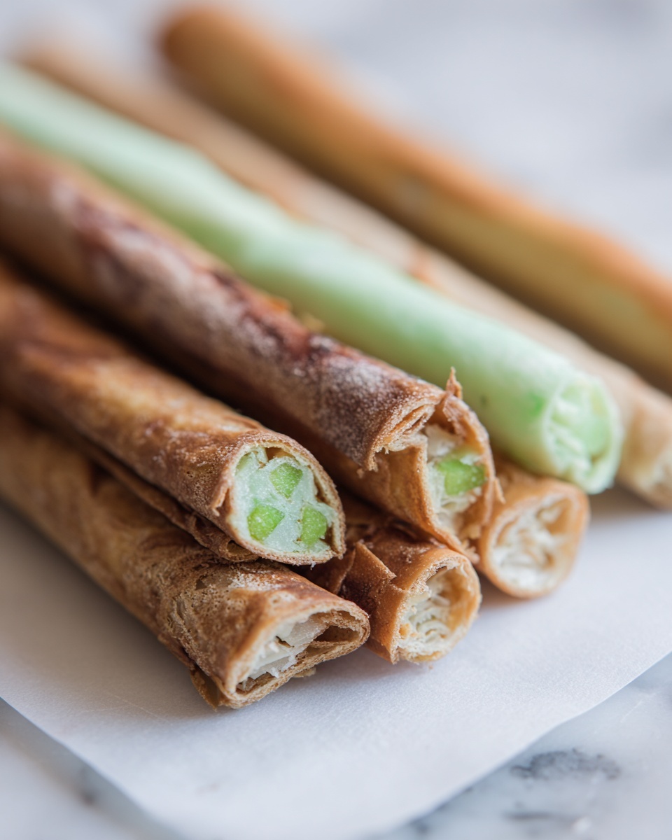 Turkish Cigars (Sigara Böreği) with Feta and Herb Filling Recipe - Recipe Image