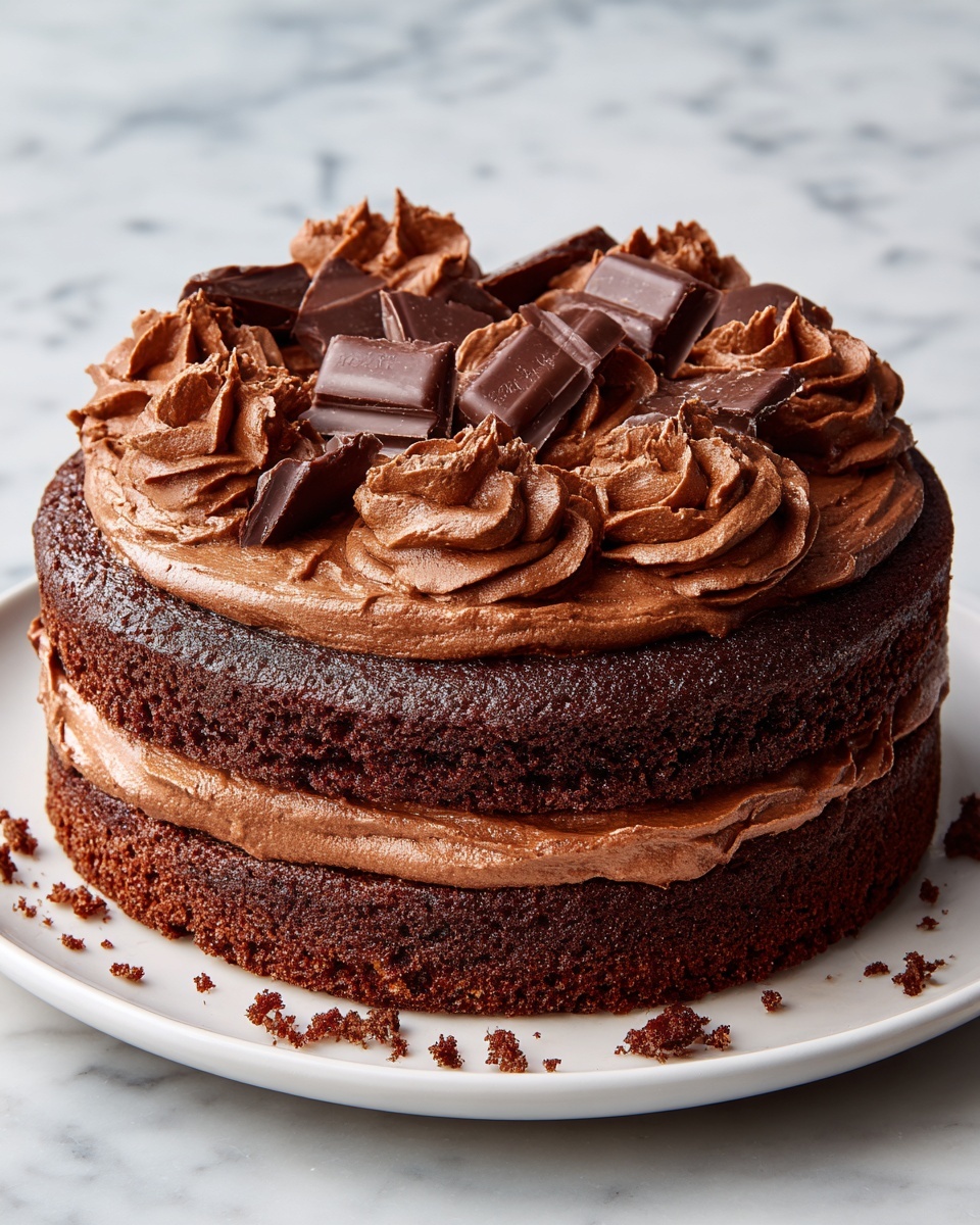 Small Chocolate Cake Recipe - Recipe Image