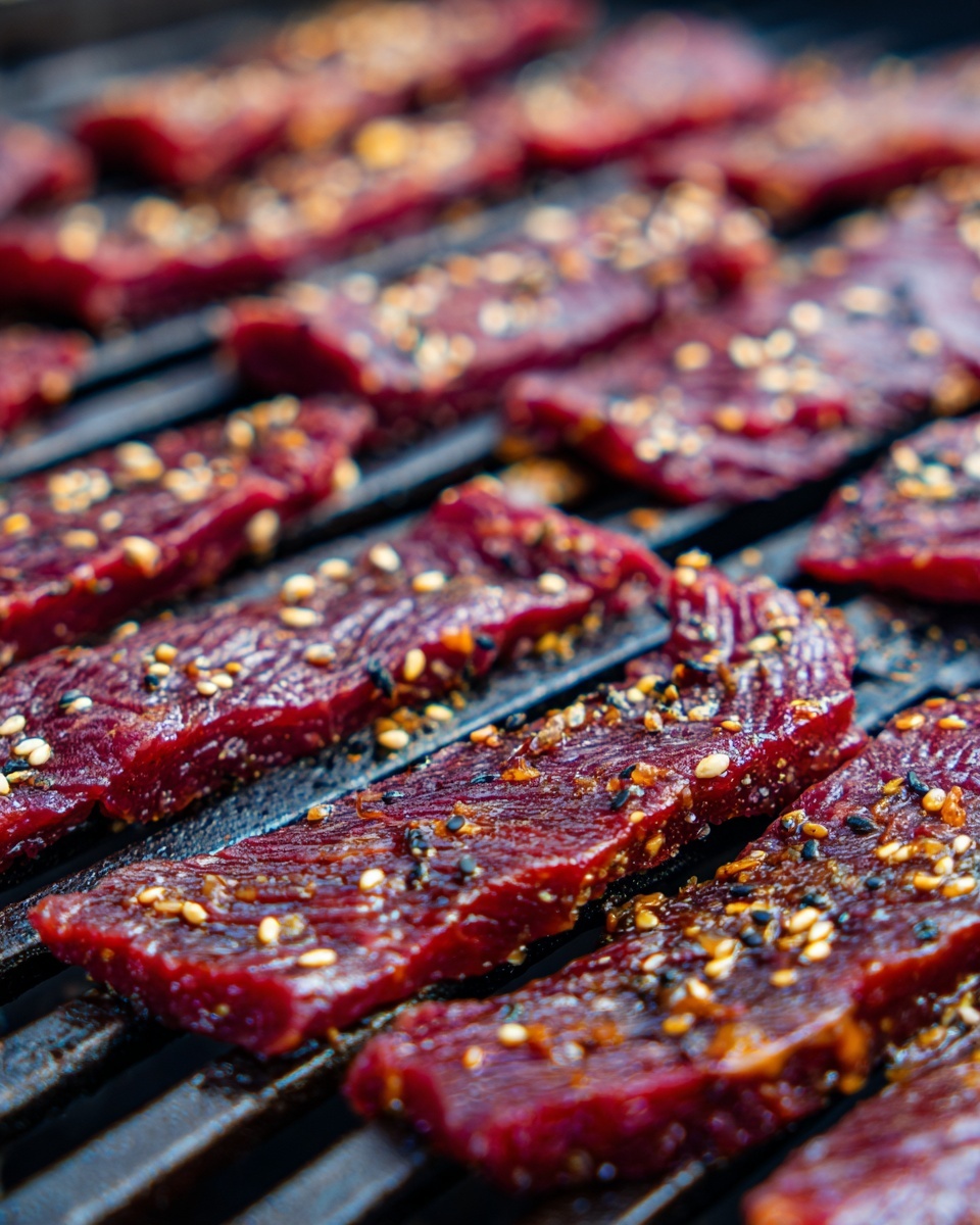 Dr Pepper Jalapeño Beef Jerky Recipe - Recipe Image