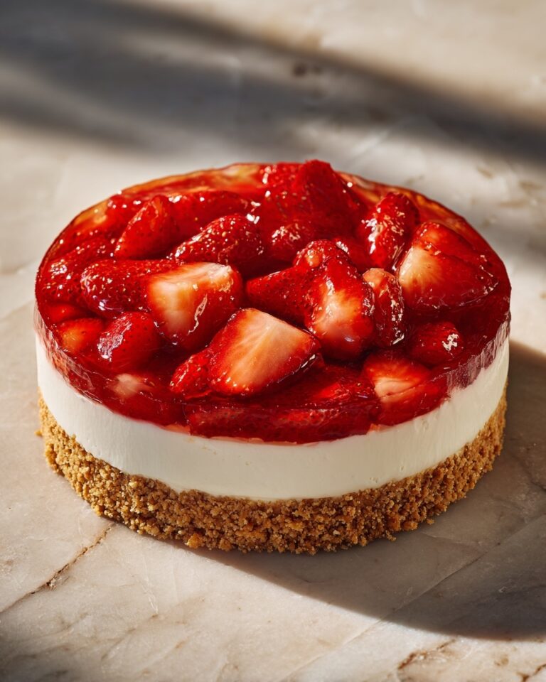 Strawberry Crunch Cheesecake Recipe